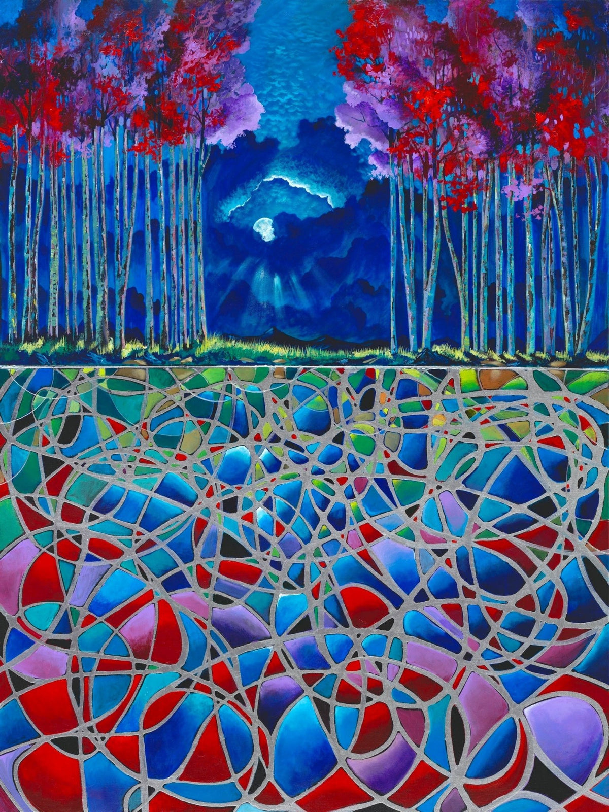 Midnight Mosaic - Marcus Ashley Gallery - Marcus Ashley Gallery