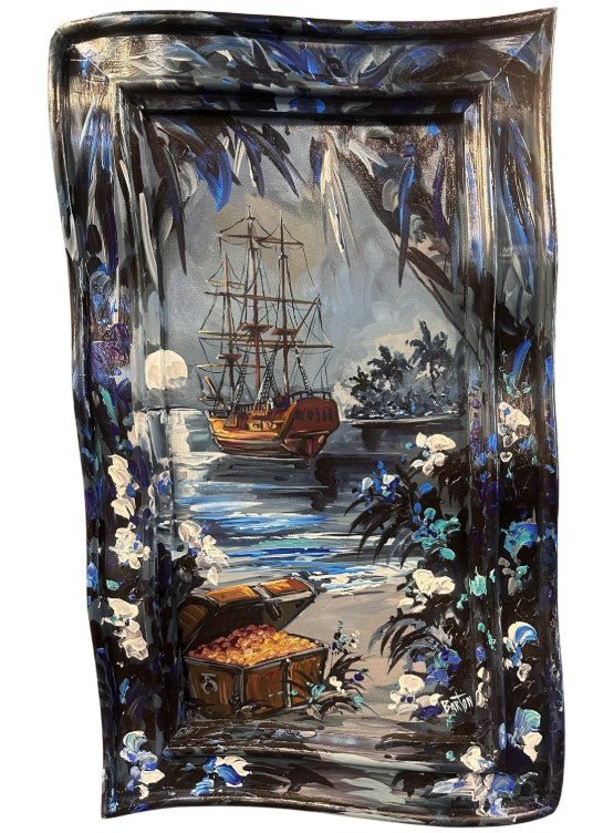 Moonlit Plunder - Marcus Ashley Gallery - Marcus Ashley Gallery