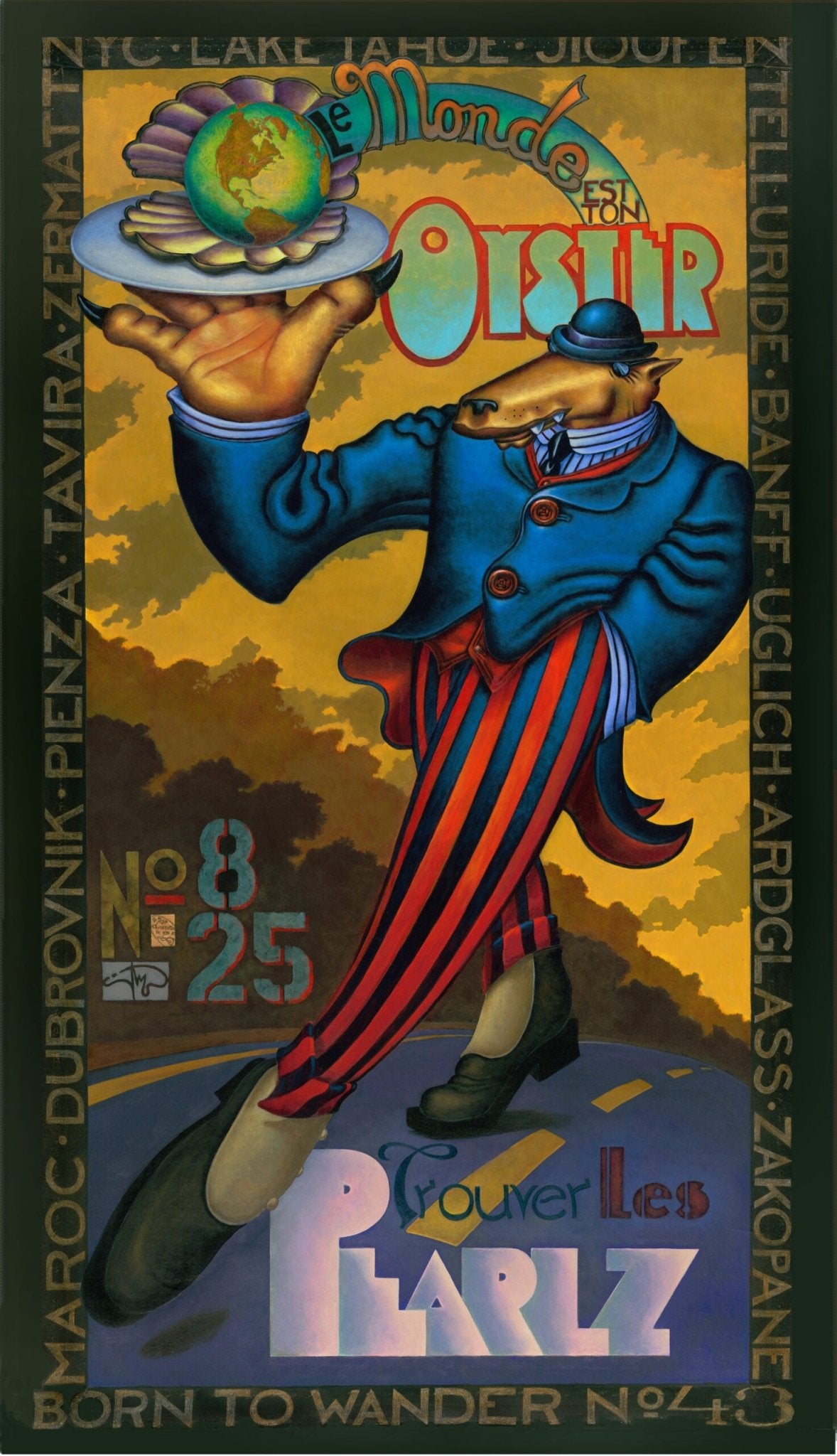 original painting by Markus pierson