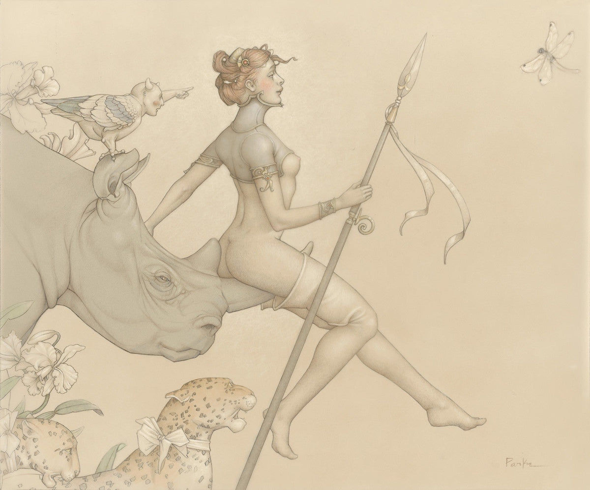 Pegeant of the Rhinocorse - Marcus Ashley Gallery - Marcus Ashley Gallery