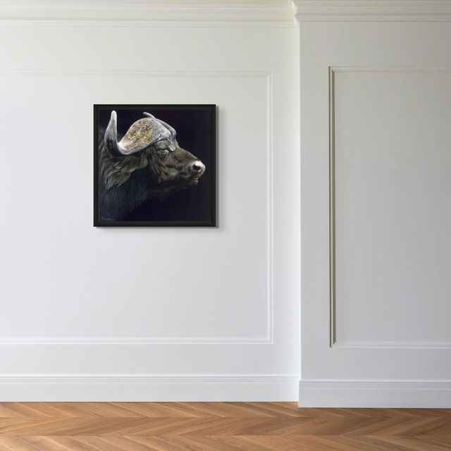 Profile of a Cape Buffalo - Marcus Ashley Gallery - Marcus Ashley Gallery