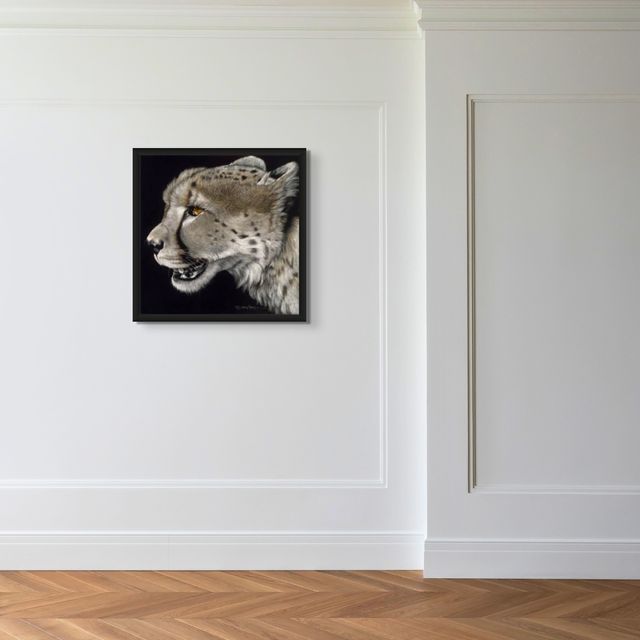 Profile of a Cheetah - Marcus Ashley Gallery - Marcus Ashley Gallery