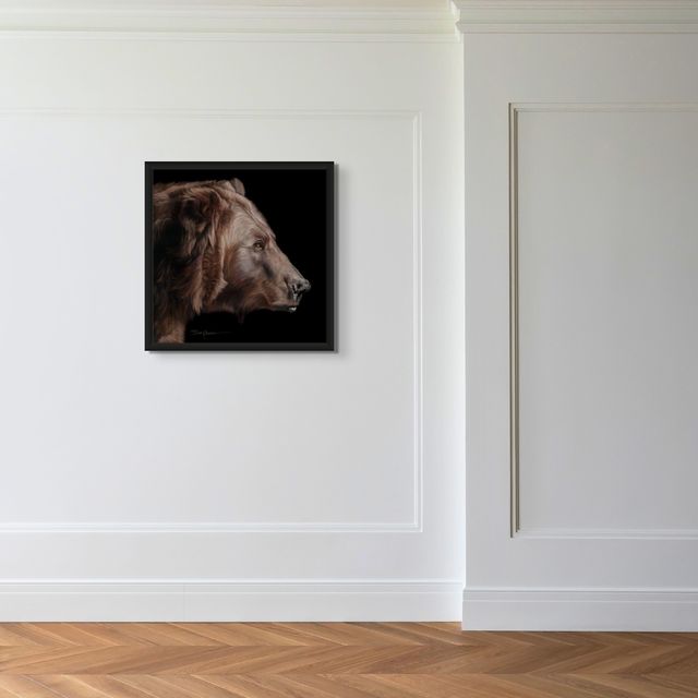 Profile of a Grizzly - Marcus Ashley Gallery - Marcus Ashley Gallery