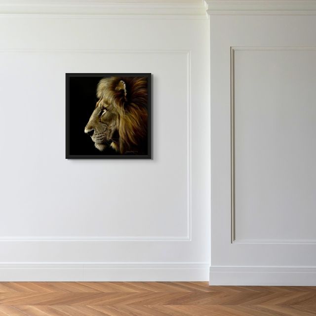 Profile of a Lion - Marcus Ashley Gallery - Marcus Ashley Gallery