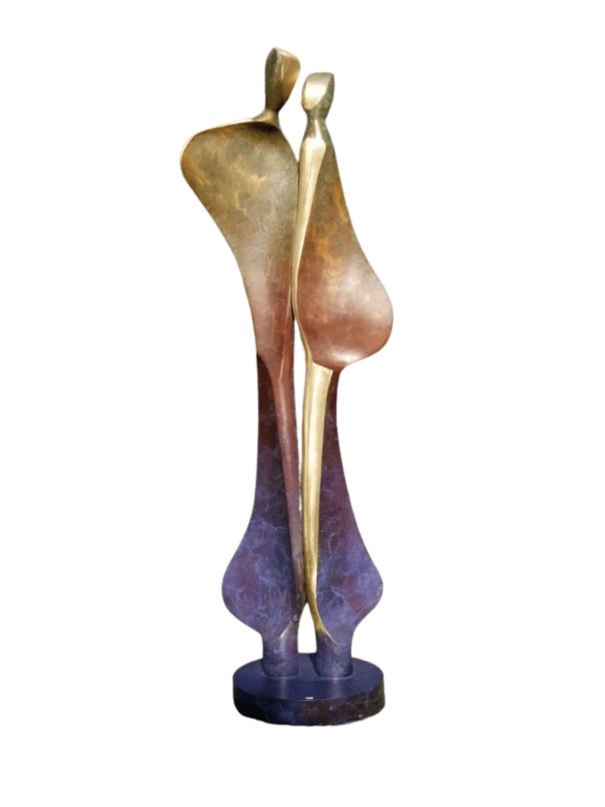 Quiet Encounter - Brass - Marcus Ashley Gallery - Marcus Ashley Gallery