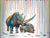 Rainbow Rhino Family - Marcus Ashley Gallery - Marcus Ashley Gallery