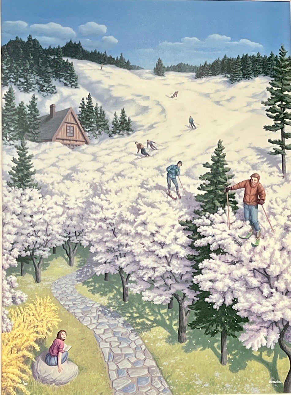 Spring Skiing - Marcus Ashley Gallery - Marcus Ashley Gallery