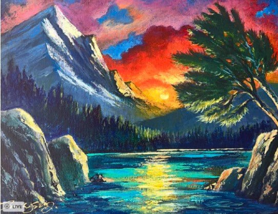 Tahoe Afterglow - Marcus Ashley Gallery - Marcus Ashley Gallery