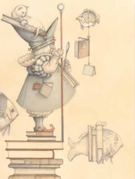 The Librarian - Marcus Ashley Gallery - Marcus Ashley Gallery