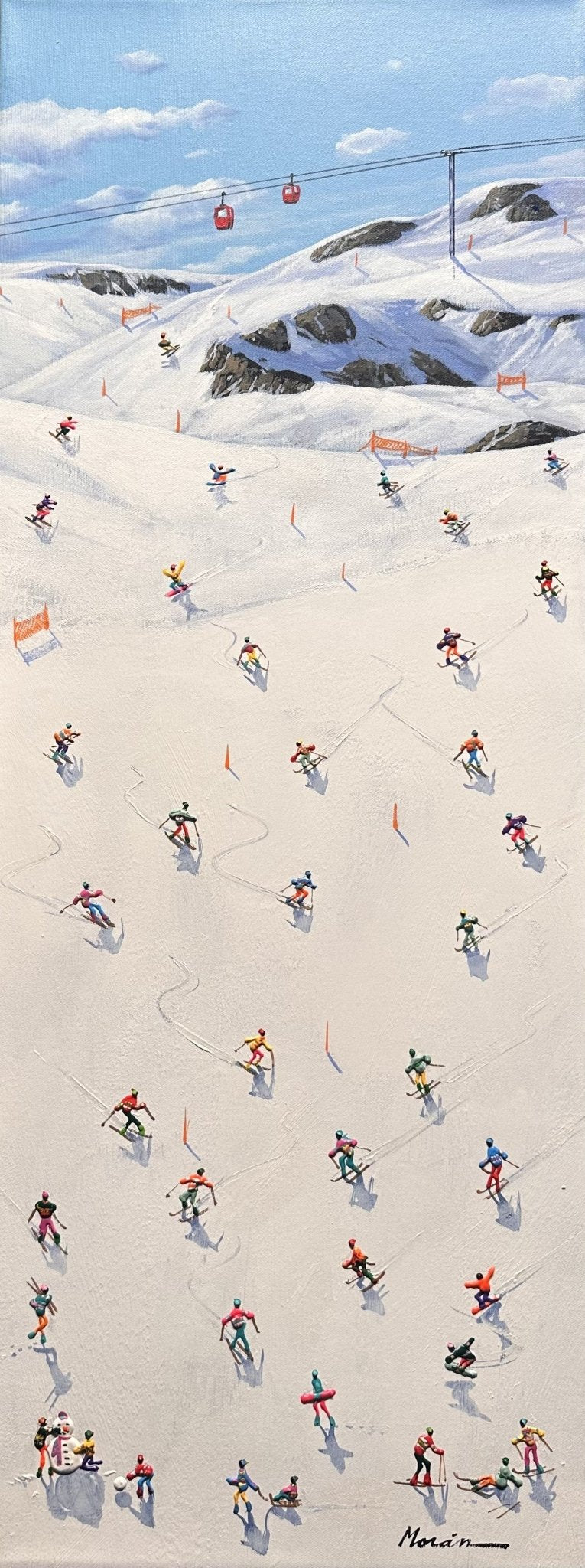 There's No Such Thing As Too Much Snow - Marcus Ashley Gallery