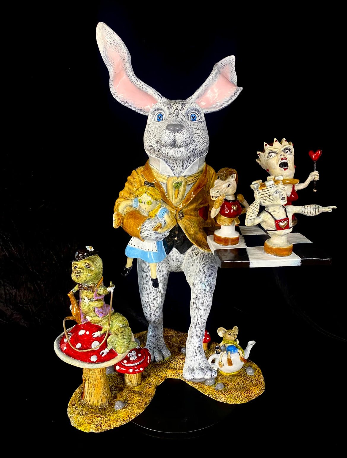 Ashley Rabbit White Rabbit - Marcus Ashley Gallery