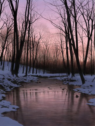 Winter Nightfall 